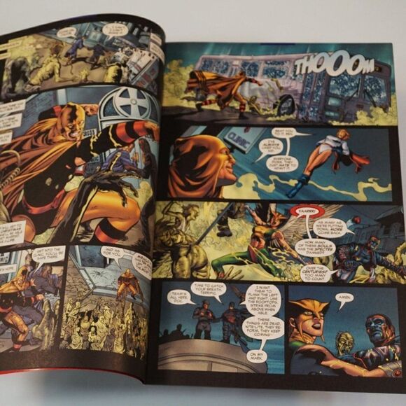 JSA  Justice Society of America #62 August 2004 Johns Kramer Mandrake Champagne - Picture 4 of 6